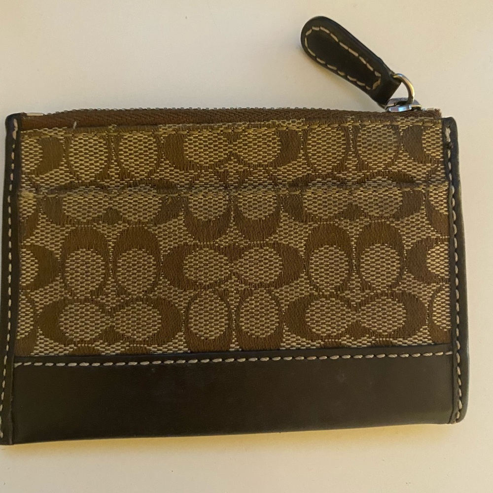 Coach keychain wallet